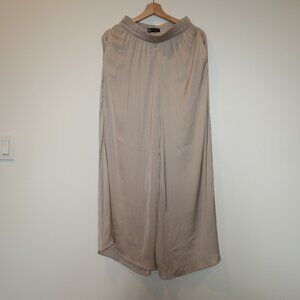 Zara Satin Flowy Pants - XS
